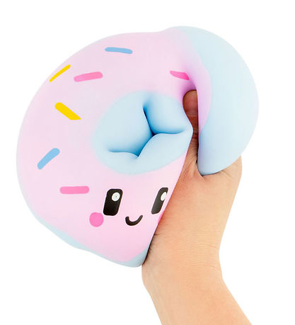 Keycraft Legetøj - Jumbo Squishy Donut - Assorteret