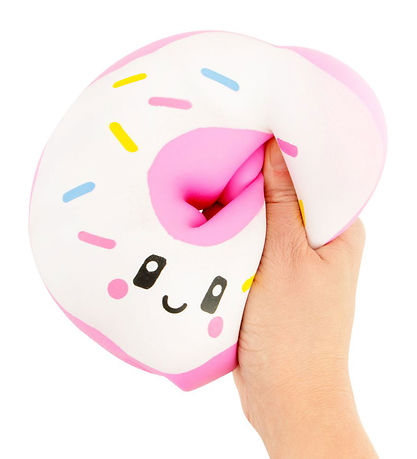 Keycraft Legetøj - Jumbo Squishy Donut - Assorteret