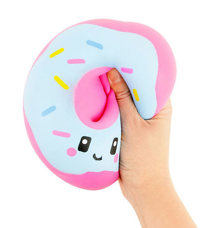 Keycraft Legetøj - Jumbo Squishy Donut - Assorteret