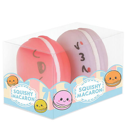 Keycraft Legetøj - Squishy Macarons - 2-pak