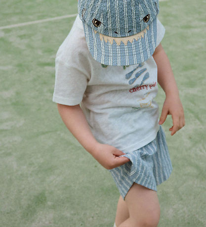 Konges Sløjd Shorts - Elliot - Trio Bleu Stripe