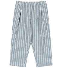 Konges Sløjd Bukser - Elliot - Trio Bleu Stripe
