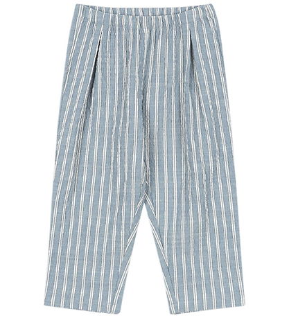 Konges Sløjd Bukser - Elliot - Trio Bleu Stripe