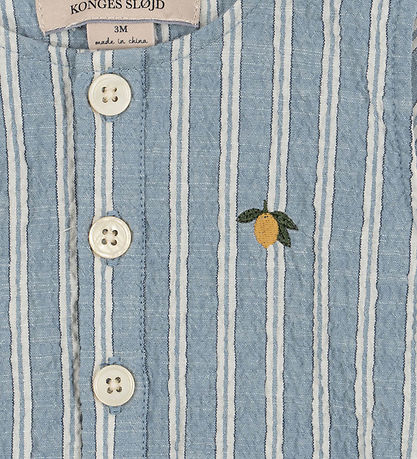Konges Sløjd Sommerdragt - Elliot - Trio Bleu Stripe