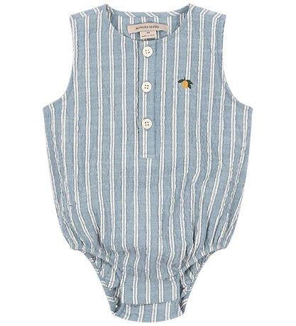 Konges Sløjd Sommerdragt - Elliot - Trio Bleu Stripe