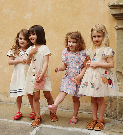 Konges Sløjd Kjole - Evia Cherry - Cloud Cream