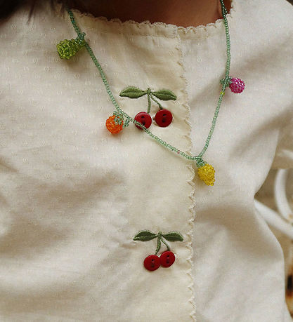 Konges Sløjd Kjole - Evia Cherry - Cloud Cream