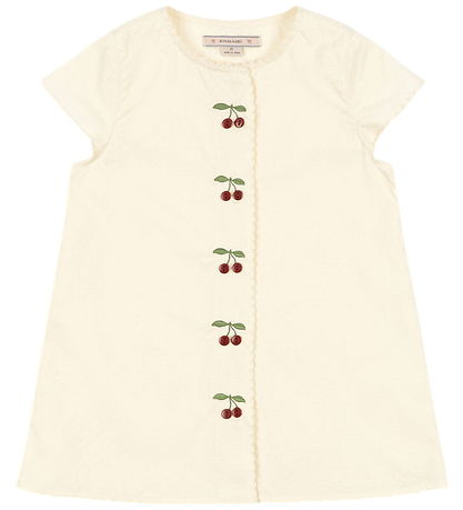 Konges Sløjd Kjole - Evia Cherry - Cloud Cream