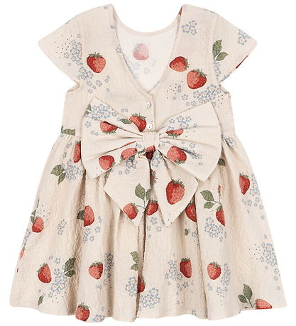 Konges Sløjd Kjole - Ava Bow - Marmelade Sun