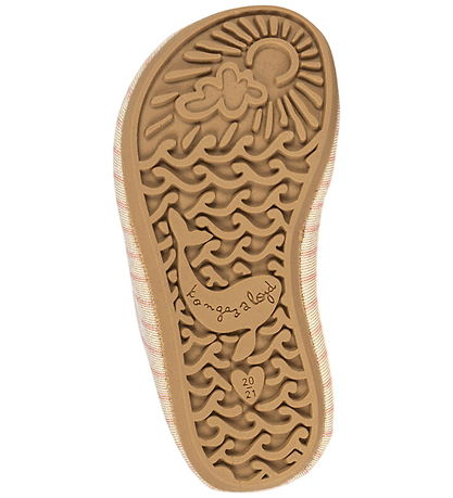 Konges Sløjd Badesko - UV50+ - Jade - Rose Stripe