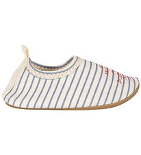 Konges Sløjd Badesko - UV50+ - Aster - Stripe Blue