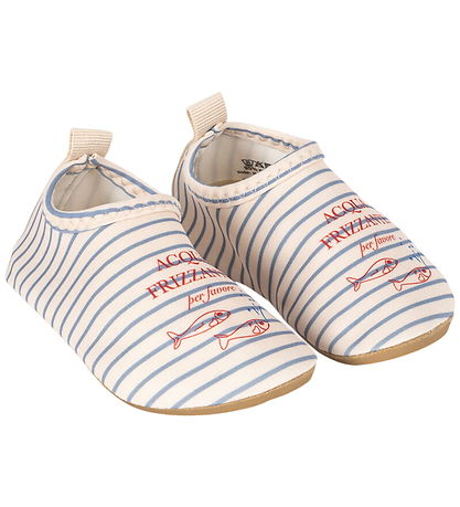 Konges Sløjd Badesko - UV50+ - Aster - Stripe Blue