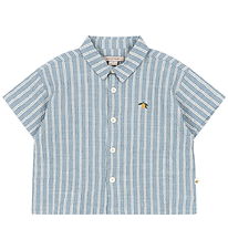 Konges Sløjd Skjorte - Elliot - Trio Bleu Stripe