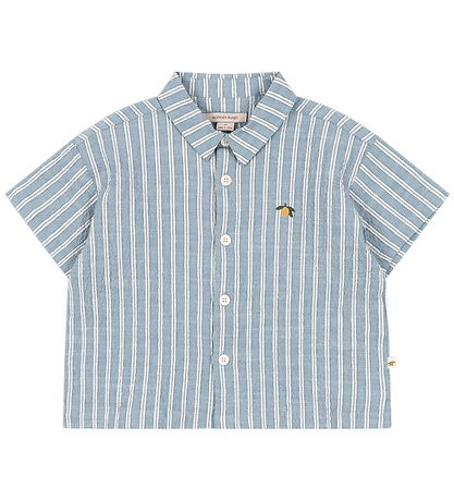 Konges Sløjd Skjorte - Elliot - Trio Bleu Stripe