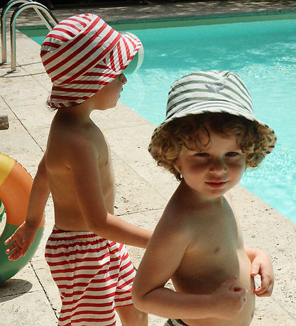 Konges Sløjd Badehat - UV50+ - Asnou - Stripe Venti