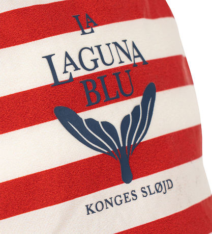 Konges Sløjd Badehat - UV50+ - Asnou - Stripe Rouge