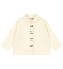 Konges Sløjd Skjorte - Evia Cherry - Cloud Cream