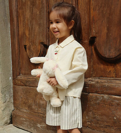 Konges Sløjd Skjorte - Evia Cherry - Cloud Cream