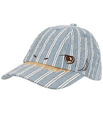 Konges Sløjd Kasket - Elliot Shark - Trio Blue Stripe