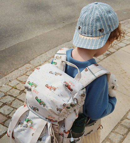 Konges Sløjd Kasket - Elliot Shark - Trio Blue Stripe