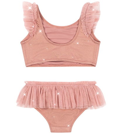 Konges Sløjd Bikini - Tyl - Amandine - Powder Pink m. Glimmer