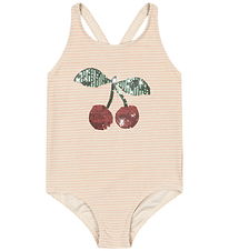 Konges Sløjd Badedragt - Jade - Rose Stripe