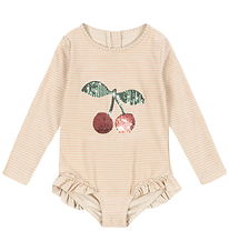 Konges Sløjd Badedragt - Jade - Rose Stripe