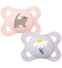 MAM Sutter - Original - 2-pak - 0-6 mdr - Rosa/Lyslilla m. Print