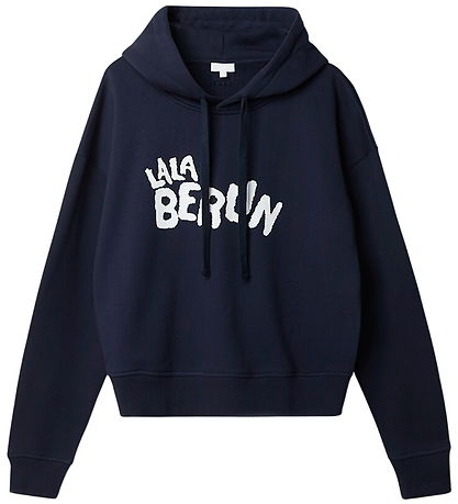 Lala Berlin Hættetrøje - Hedy - Dark Navy