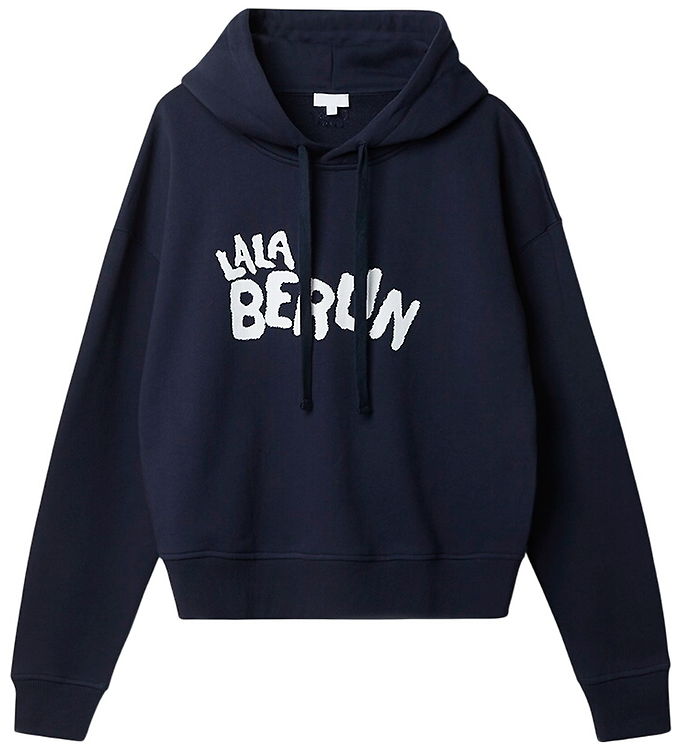 Lala Berlin Hættetrøje - Hedy - Dark Navy