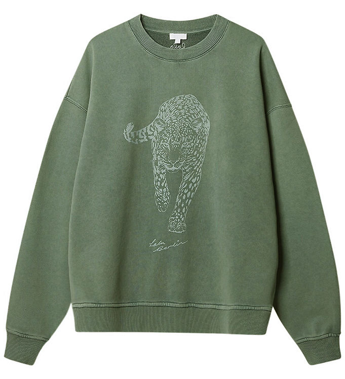 Lala Berlin Sweatshirt - Soma - Washed Sage Leo