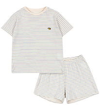Konges Sløjd Shortssæt - Famo - Stripe Bluie