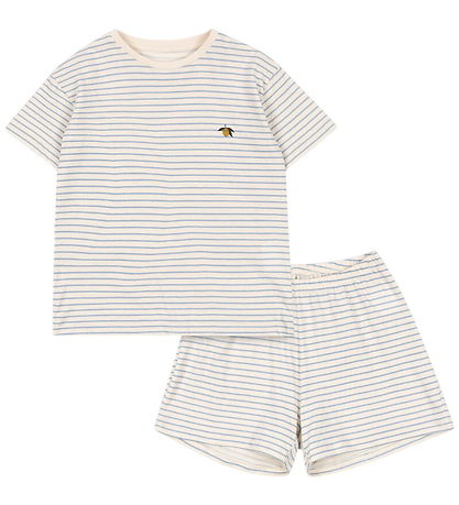 Konges Sløjd Shortssæt - Famo - Stripe Bluie