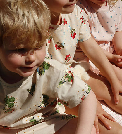 Konges Sløjd Shortssæt - Lin - Marmelatta