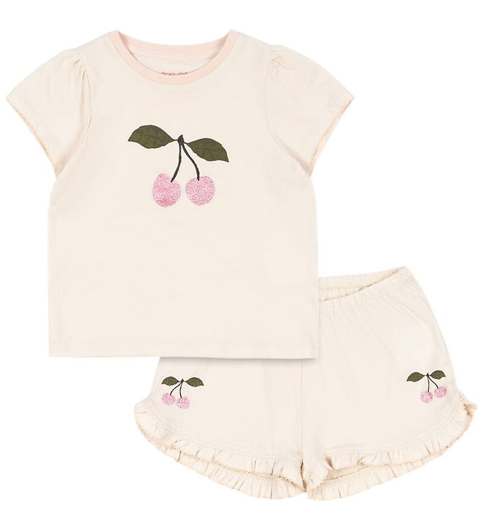 Konges Sløjd Shortssæt - Famo Frill - Buttercream