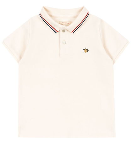 Konges Sløjd Polo - Piqué - Florian - Antique White