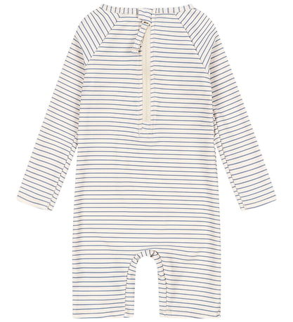 Konges Sløjd Badeheldragt - UV50+ - Aster - Stripe Bluie