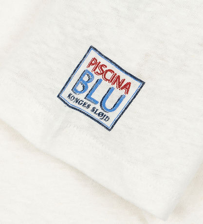 Konges Sløjd T-shirt - Era - Off White/ Piscina