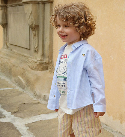 Konges Sløjd T-shirt - Era - Off White/ Piscina