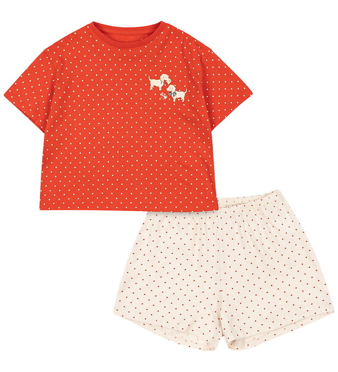 Konges Sløjd Shortssæt - Famo Box Fit - Fraise Dot