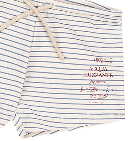 Konges Sløjd Badebukser - Aster - Stripe Bluie