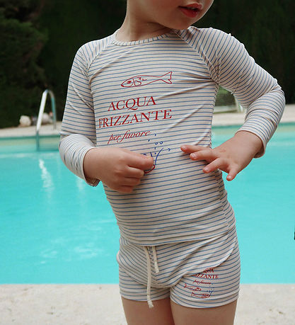 Konges Sløjd Badebukser - Aster - Stripe Bluie