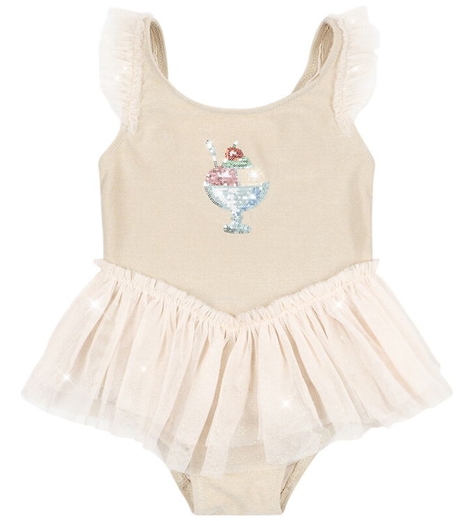 Konges Sløjd Badedragt - Tyl - Amandine - Rosewater m. Glimmer