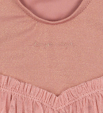 Konges Sløjd Badedragt - Tyl - Amandine - Powder Pink m. Glimmer
