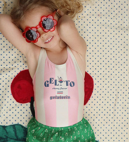 Konges Sløjd Badedragt - Pomia - Candy Rose Stripe