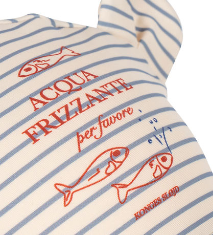 Konges Sløjd Badehat - UV50+ - Aster Bear - Stripe Bluie