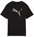 Puma T-Shirt - ESS Graphic - Sort