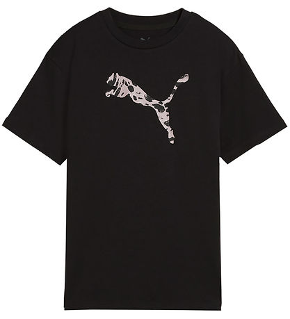 Puma T-Shirt - ESS Graphic - Sort