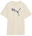 Puma T-Shirt - ESS Graphic - Alpine Snow
