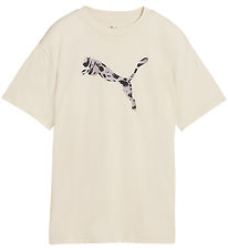 Puma T-Shirt - ESS Graphic - Alpine Snow